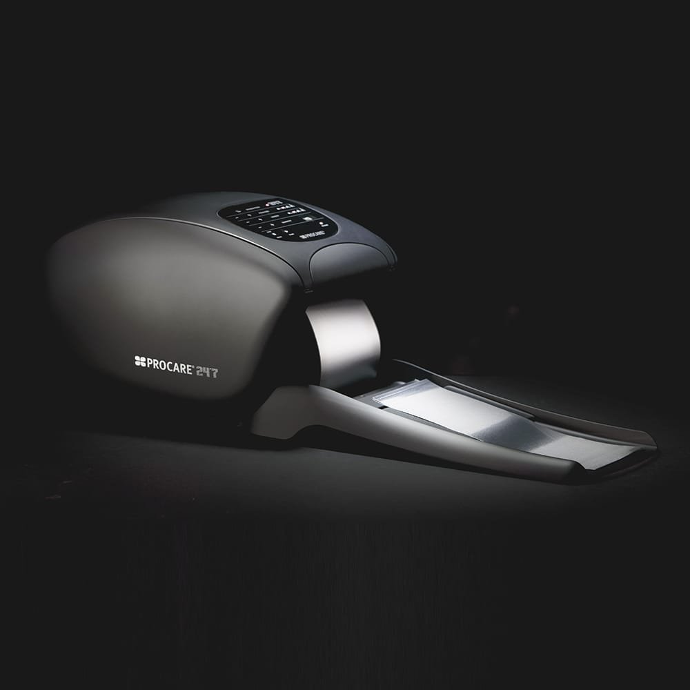 Automatische foliedispenser hairfoil