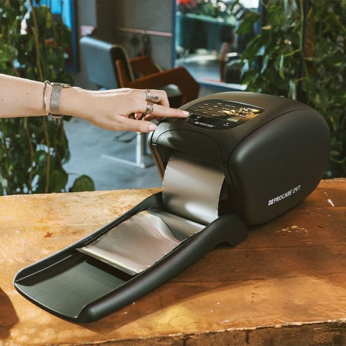 Automatische haarfolie machine