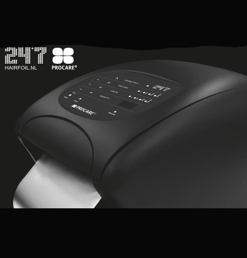 Hairfoil 24 7 foliemachine
