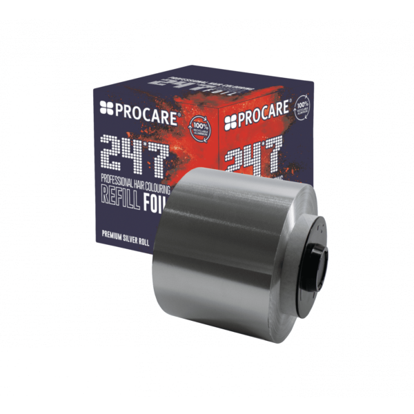 Procare 24 7 haarfolie, 450 m X 10 cm, 18 mu, zilver
